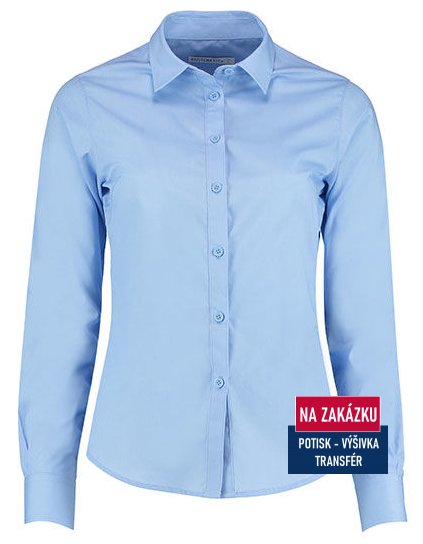 Women`s Tailored Fit Poplin Shirt Long Sleeve  G_K242