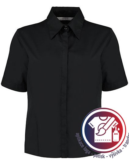 Women`s Tailored Fit Bar Shirt Short Sleeve  G_K735