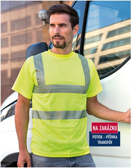 Hi-Viz Broken Reflective T-Shirt EN ISO 20471  G_KX072