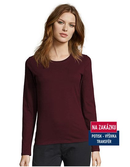 Women`s Long-Sleeve T-Shirt Imperial  G_L02075