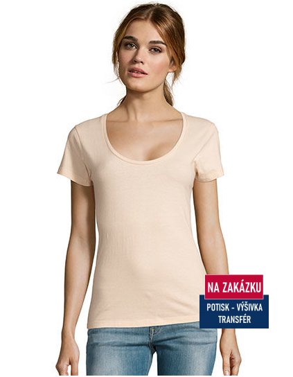 Women`s Low-Cut Round Neck T-Shirt Metropolitan  G_L02079