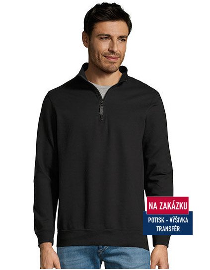 Men`s Zip High Collar Sweatshirt Stan  G_L02088