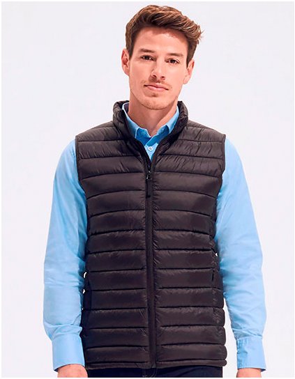 Pánská Bodywarmer Bunda Wilson (Barva Black, Velikost S)
