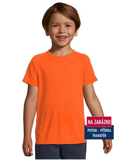 Kids` Raglan Sleeved T-Shirt Sporty  G_L198K