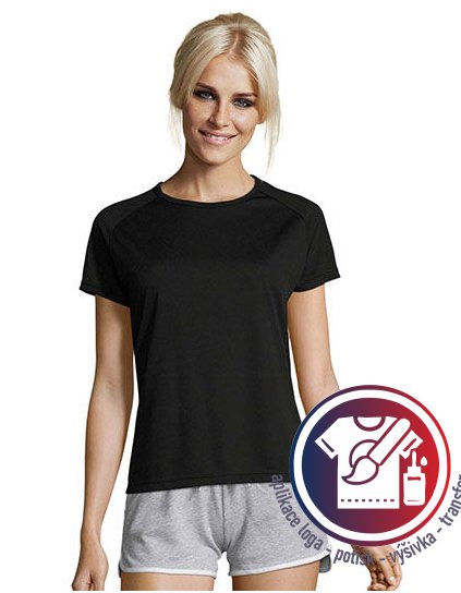 Women`s Raglan Sleeves T Sporty  G_L200