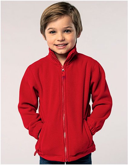Dětská fleecová bunda North (Barva Black, Velikost 4 years (96/104))