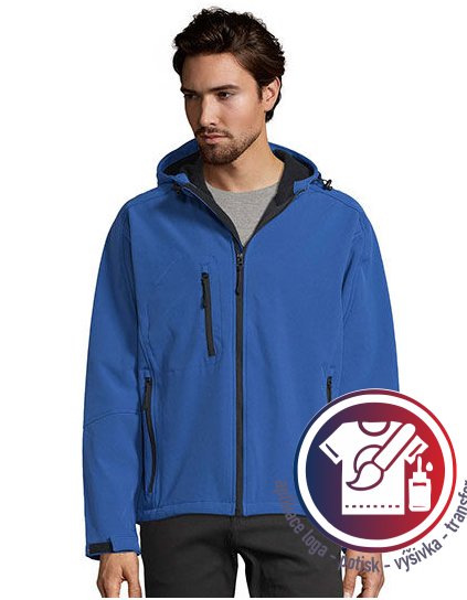 Men`s Hooded Softshell Jacket Replay  G_L848