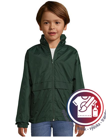 Kids` Windbreaker Surf  G_L889K