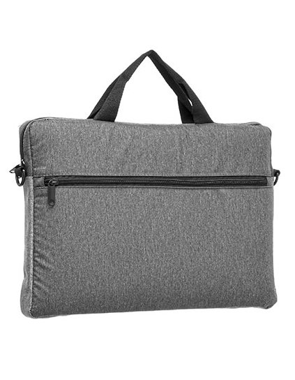 Duální materiál kufru Porter (Barva Charcoal Melange, Velikost 40 x 29 x 5,5 cm)
