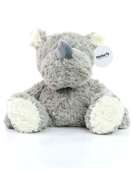 Plyšová hračka MiniFeet® Rhino Svea (Barva Grey, Velikost 20 cm)