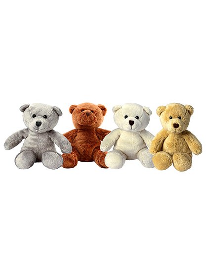 Plyšová hračka MiniFeet® Plyšový medvídek Ben (Barva Brown, Velikost 19 cm)