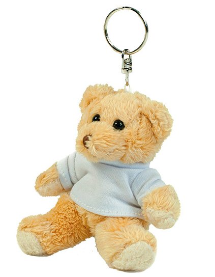 Přívěšek na klíče Binx Teddy (Barva Light Brown, Velikost XS)