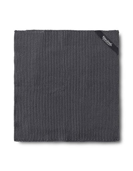 Kuchyňská utěrka z perleťového úpletu (2 kusy) (Barva Black, Velikost 30 x 30 cm)