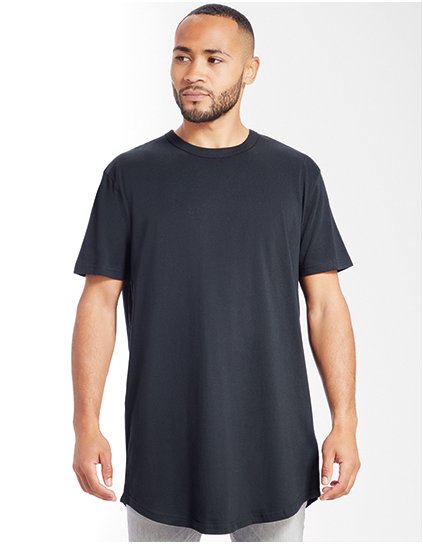 Pánské dlouhé T (Barva Black, Velikost S)