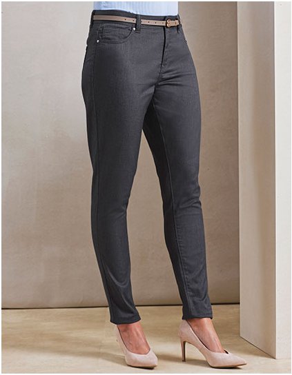 Dámské představení Chino Jeans (Barva Black (ca. Pantone Black C), Velikost 36 (8)/31)