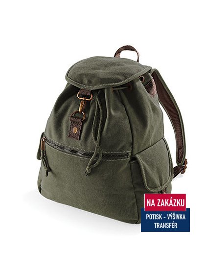 Vintage Canvas Backpack  G_QD612