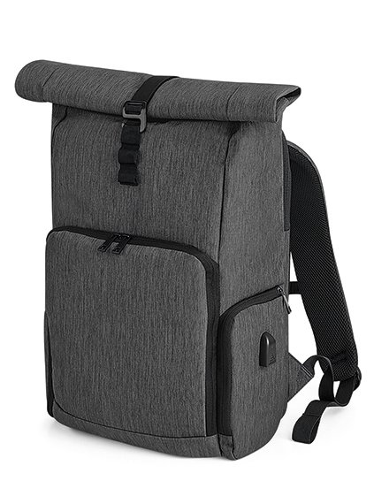 Roll-   batoh Q- Tričkoech Charge (Barva Black, Velikost 31 x 45 x 17 cm)