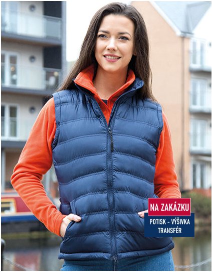 Ladies` Ice Bird Padded Gilet  G_RT193F