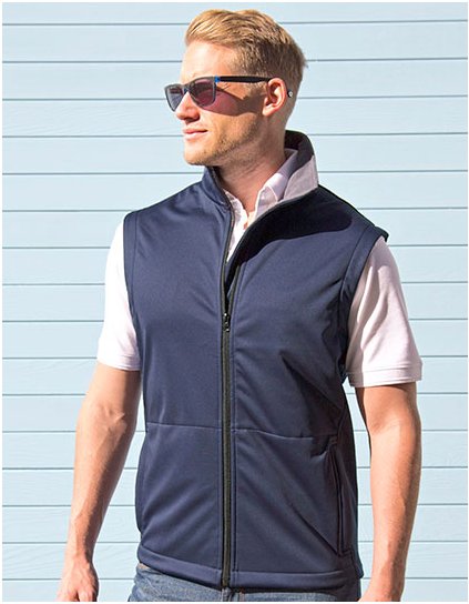 Soft Shell Bodywarmer (Barva Black, Velikost S)