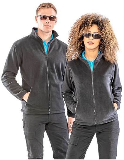 Dámská norská outdoorová fleecová bunda (Barva Black, Velikost XS)