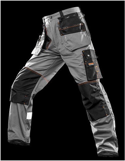 Kalhoty s pouzdrem X-Over s Cordurou® (Barva Grey, Velikost XS)