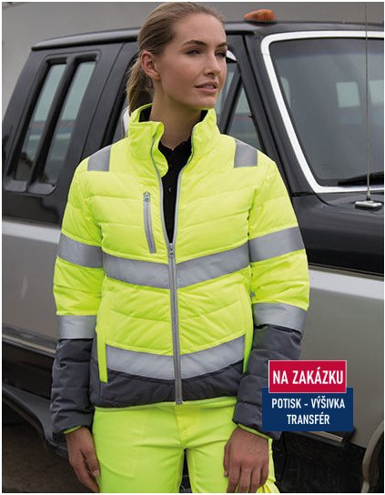 Women`s Soft Padded Safety Jacket  G_RT325F