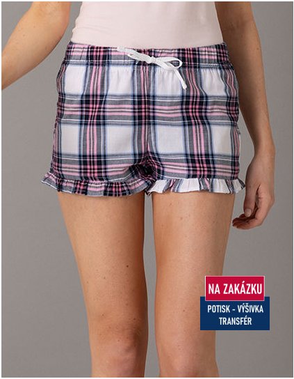 Women`s Tartan Frill Shorts  G_SF82