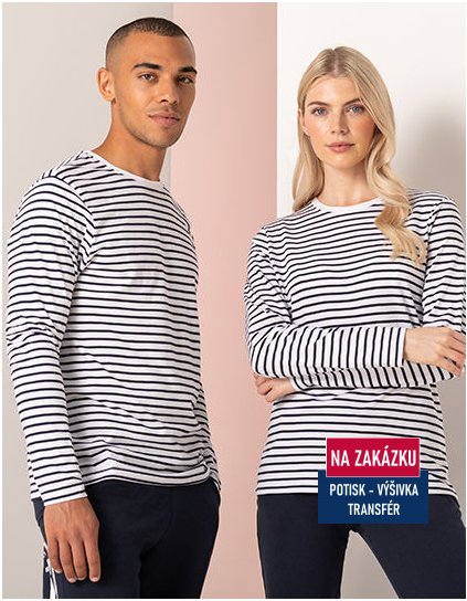 Unisex Long Sleeved Striped T  G_SFM204