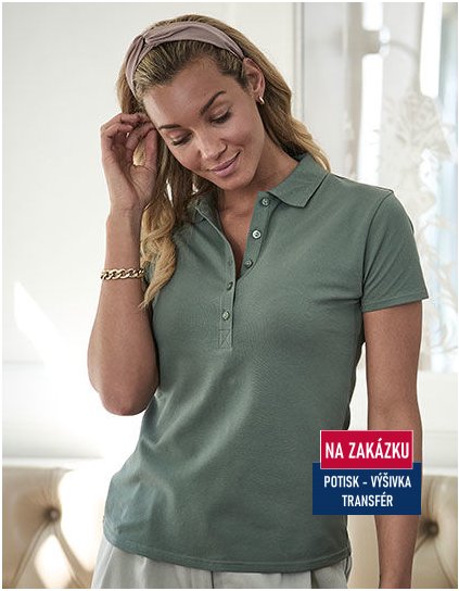 Ladies` Luxury Stretch Polo  G_TJ145