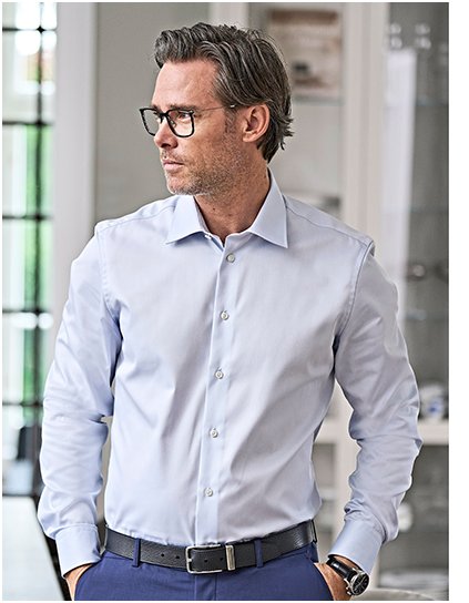 Luxusní košile Slim Fit (Barva White, Velikost S)