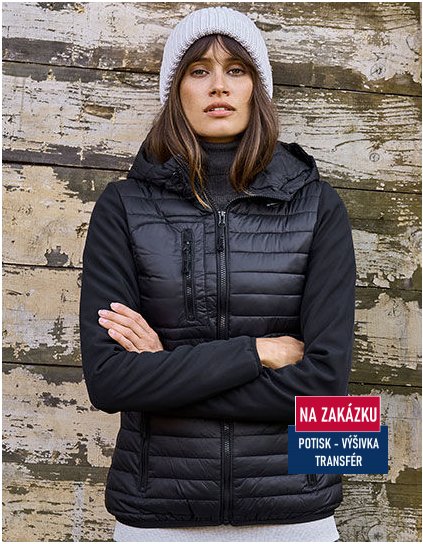 Ladies` Hooded Crossover Jacket  G_TJ9629