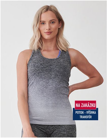 Ladies` Seamless Fade Out Vest  G_TL302