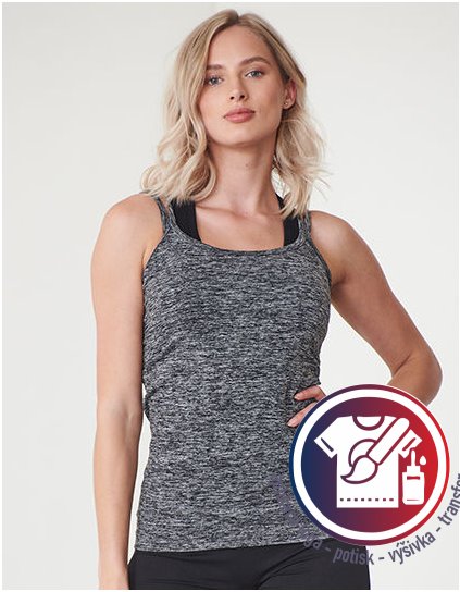 Ladies` Seamless Strappy Vest  G_TL303