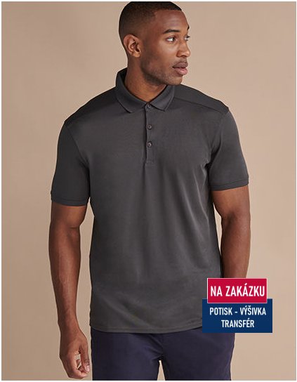 Men`s Stretch Polo Shirt + Wicking Finish  G_W460