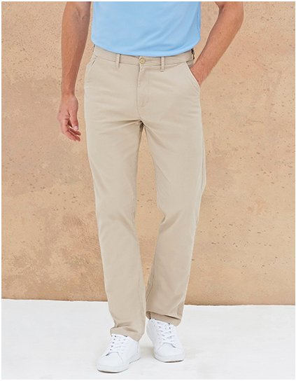 Pánské Stretch Chino s pružným pasem (Barva Black, Velikost 30/32)
