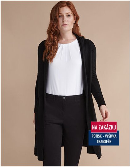 Ladies` Longline Open Cardigan  G_W719