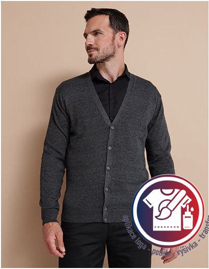 Men`s Lightweight V-Neck Cardigan  G_W722