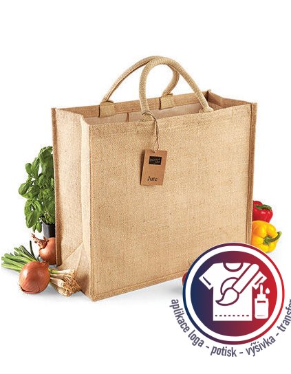 Jute Jumbo Shopper  G_WM408