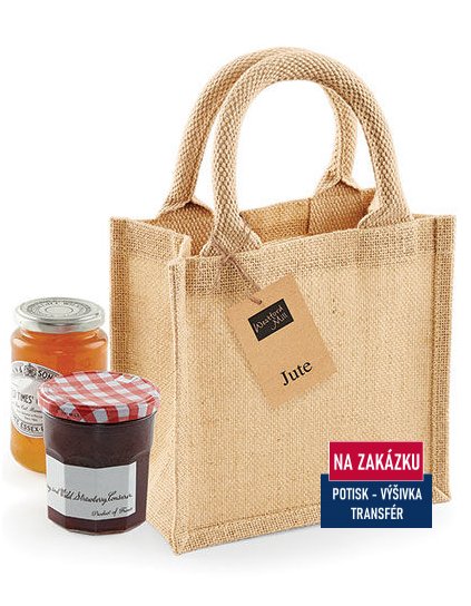 Jute Petite Gift Bag  G_WM411