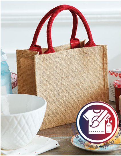 Jute Mini Gift Bag  G_WM412