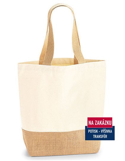 Jute Base Canvas Shopper  G_WM450