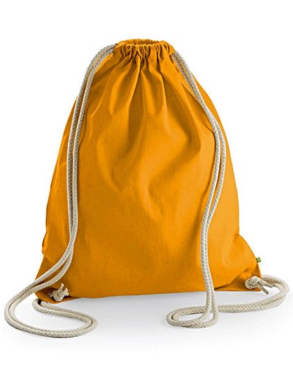 EarthAware® Organic Gymsac (Barva Black, Velikost 37 x 47 cm)