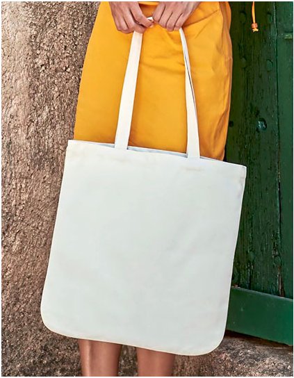 Organická jarní taška EarthAware® (Barva Natural, Velikost 38 x 41 cm)