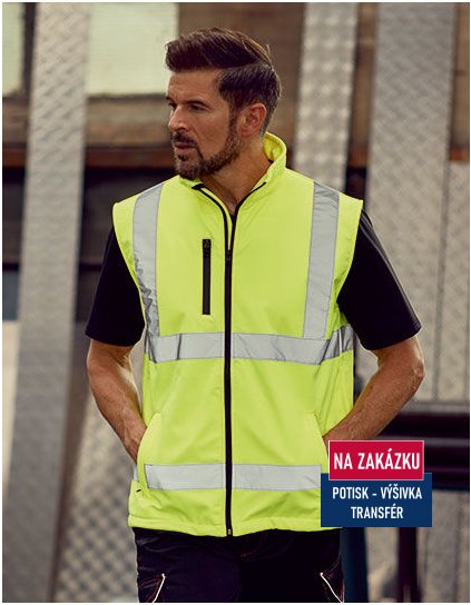 Hi Vis Softshell Gilet  G_YK006