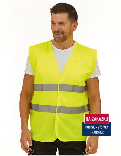 Hi Vis 2 Bands Waistcoat  G_YK102