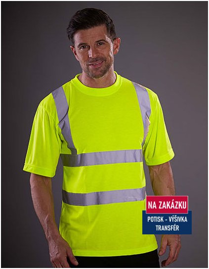 Two Band & Brace Hi Vis T-Shirt  G_YK410