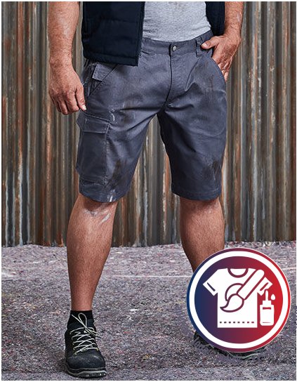 Workwear Polycotton Twill Shorts  G_Z002