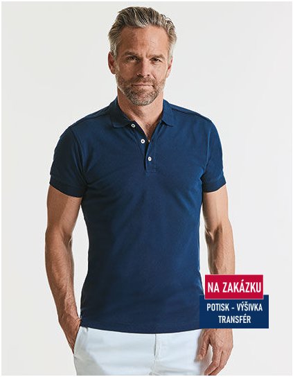 Men`s Fitted Stretch Polo  G_Z566