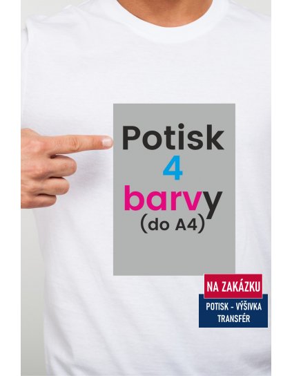 potisk 4 barvy