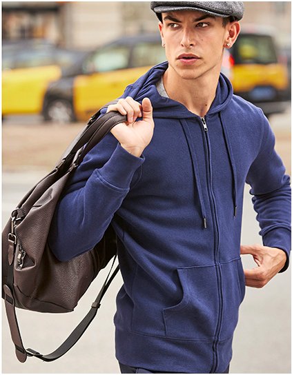 Bunda KING s kapucí na zip (Barva White, Velikost XS)